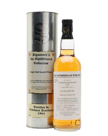 Coleburn 1981 19 años Signatory
