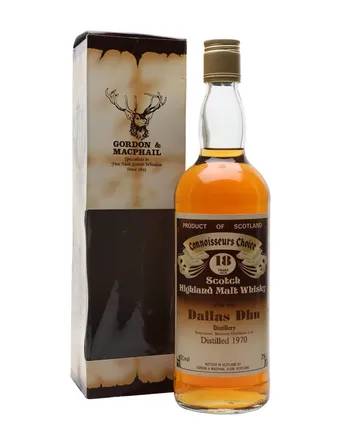 Dallas Dhu 1970 18 años Connoisseurs Choice Gordon & Macphail