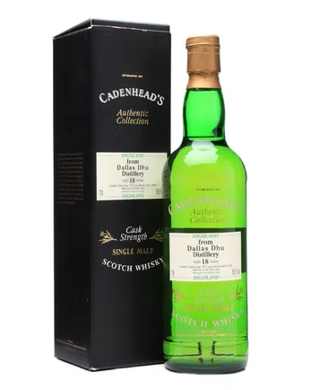 Dallas Dhu 1977 18 años Cadenhead's