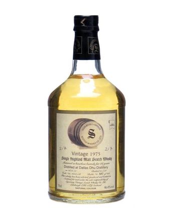 Dallas Dhu 1975 28 años Cask #2355 58 Signatory