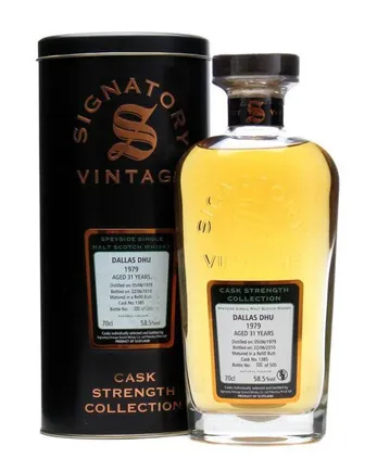 Dallas Dhu 1979 31 años Cask #1385 Signatory Cask Strength Collection