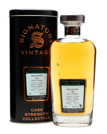 Dallas Dhu 1980 30 años Cask #2111 Signatory