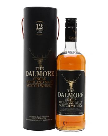 Dalmore 12 años Bottled 1980's black label