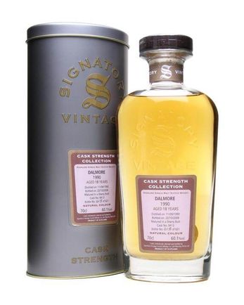 Dalmore 1990 18 años Signatory Cask Strength Collection