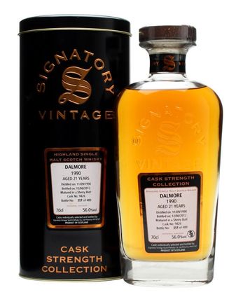 Dalmore 1990 21 años Sherry Butt #9426 Signatory Cask Strength Collection