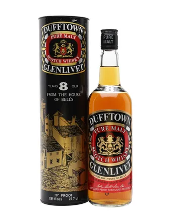 Dufftown 8 años Bottled 1980's