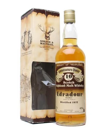 Edradour 1972 10 años Connoisseurs Choice Gordon & Macphail