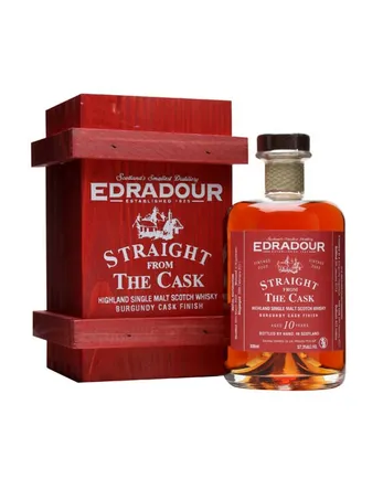 Edradour 2002 10 años Burgundy Finish Straight From The Cask