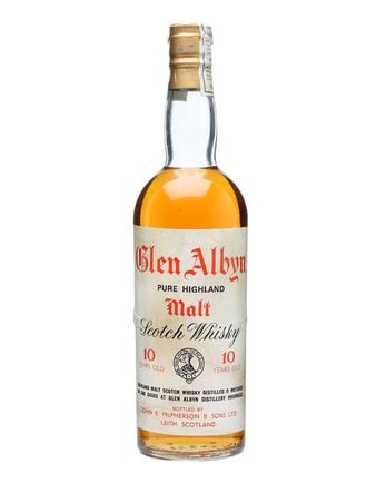 Glen Albyn 10 años Bottled 1970's 75cl