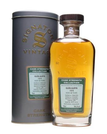 Glen Albyn 1974 32 años Signatory Cask Strength Collection