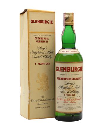 Glenburgie Glenlivet 5 años . Bottled 1980's