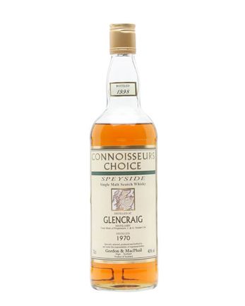 Glencraig 1970 16 años Connoisseurs Choice Gordon & Macphail