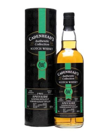 Glencraig 1981 21 años Bottled 2002 Cadenhead's Authentic Collection