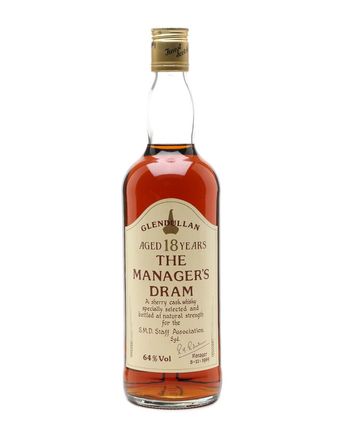 Glendullan 18 años Manager's Dram Sherry Cask