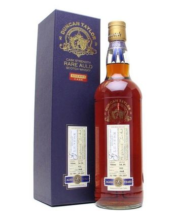 Glenesk 1981 26 años Sherry Cask #932 Duncan Taylor Rare Auld