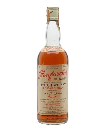 Glenfarclas Glenlivet 7 años Bottled 1970s