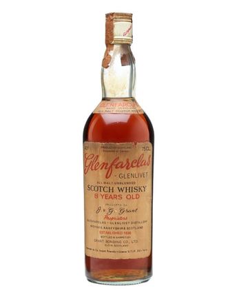 Glenfarclas Glenlivet 8 años Bottled 1970s