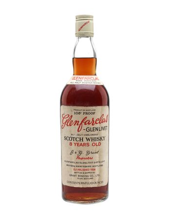 Glenfarclas Glenlivet 105 8 años Bottled 1970s