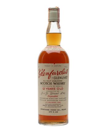 Glenfarclas 12 años 75cl old label