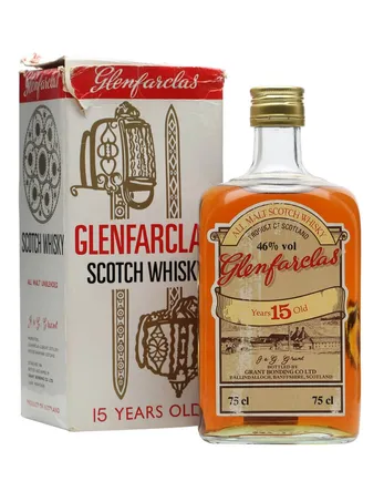 Glenfarclas 15 años Bottled 1970's