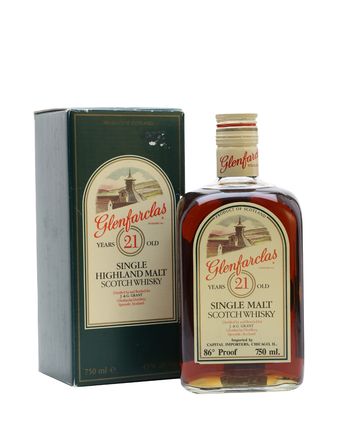 Glenfarclas 21 años Bottled 1980's