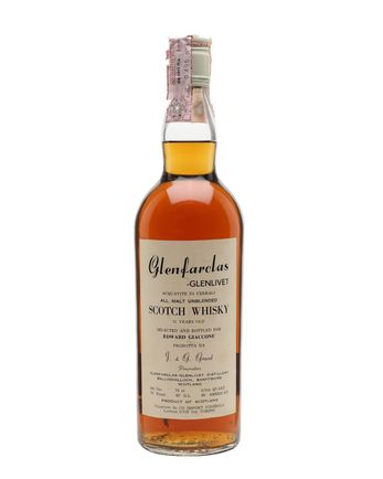 Glenfarclas 21 años Bottled 1970s Giaconne