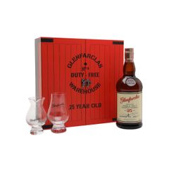 Glenfarclas 25 Year Old / 3 Glasses & Water Jug Gift Set