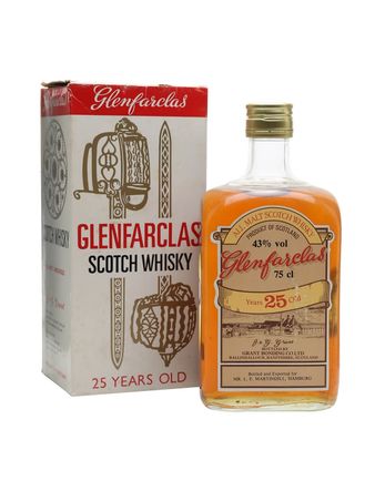 Glenfarclas 25 años Bottled 1980's