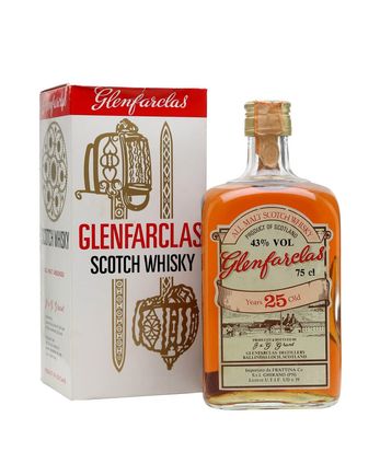 Glenfarclas 25 años Bottled 1970's