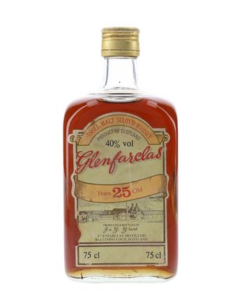 Glenfarclas 25 años Bottled 1980s 75cl