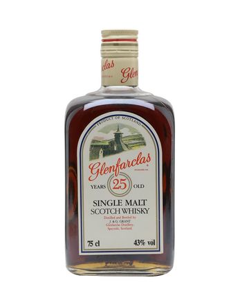 Glenfarclas Glenlivet 25 años Bottled 1970s