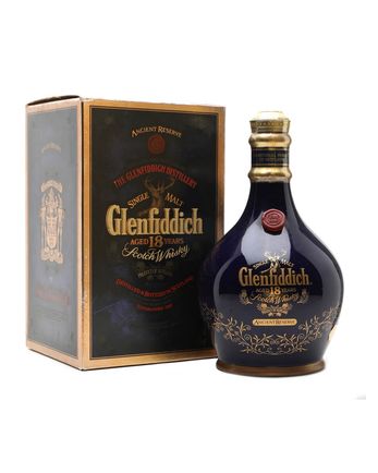 Glenfiddich 18 años Ancient Reserve Blue Spode