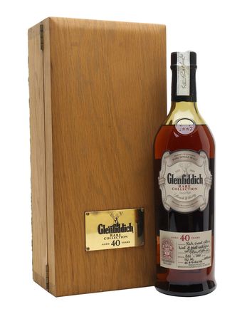 Glenfiddich 40 años Rare Collection Bottled 2002