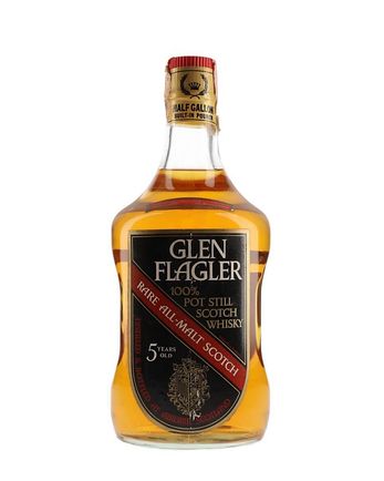 Glen Flagler 5 años Bottled 1980s Glen Flagler