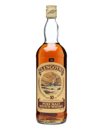 Glengoyne 10 años Cream Label Bottled 1980s