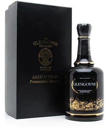 Glengoyne 17 años black packaging