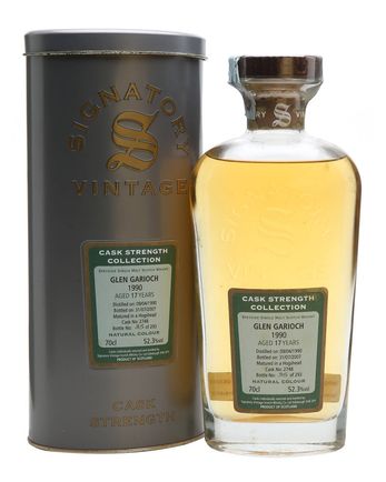Glen Garioch 1990 17 años Signatory Cask Strength Collection