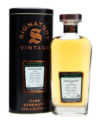 Glenglassaugh 1979 32 años Cask #1545 Signatory Cask Strength Collection