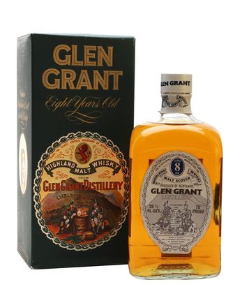 Glen Grant 8 años Hall Bramley Bottled 1970's Independent Bottling