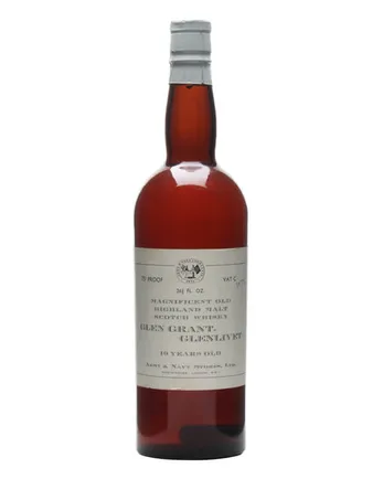 Glen Grant 10 años Bottled 1950's Army & Navy
