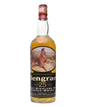 Glen Grant 25 años Bottled 1970's George Strachan George Strachan