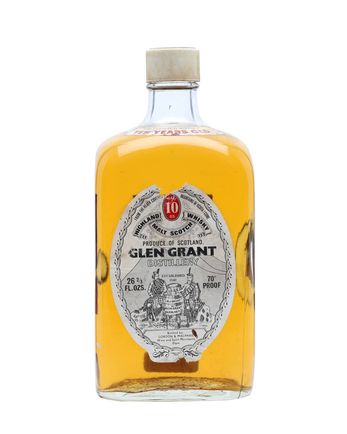 Glen Grant 10 años Bottled 1970s Rectangular Bottle