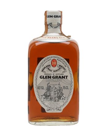 Glen Grant 10 años Bottled 1970s