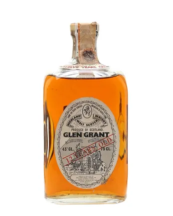 Glen Grant 12 años Bottled 1970s Cork Stopper