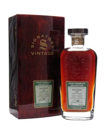 Glen Grant 1969 40 años Sherry Cask #2016 Signatory Cask Strength Collection