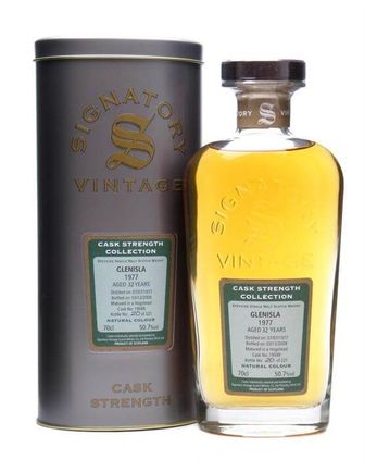 Glenisla 1977 32 años Cask #19599 Signatory