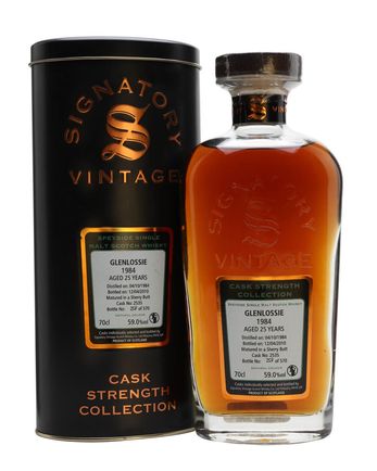 Glenlossie 1984 25 años Sherry Butt #2535 Signatory Cask Strength Collection