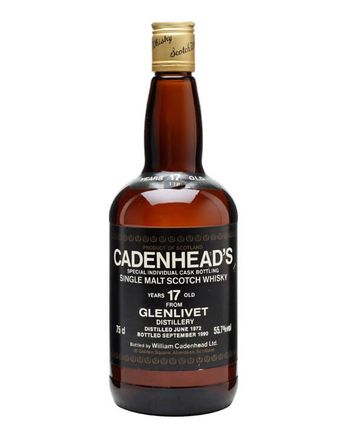 Glenlivet 1972 17 años Cadenhead's