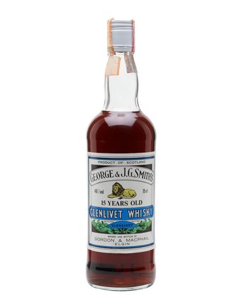 Glenlivet 15 años Bottled 1970s Gordon & Macphail Sherry Cask