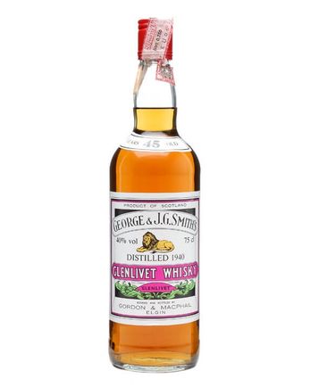 Glenlivet 1940 45 años Gordon & Macphail